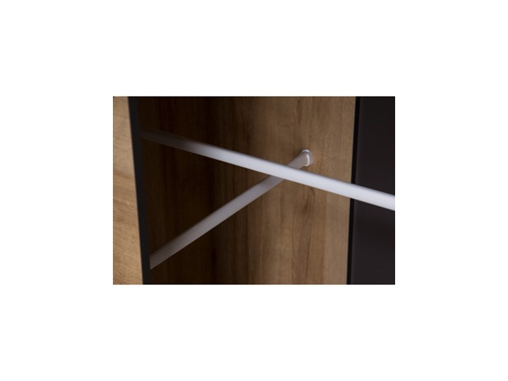 Salony Agata Szafa narożna NANO system 1 Drewno Płyta MDF Płyta laminowana Tworzywo sztuczne Pomieszczenie Sypialnia