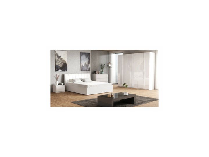 Salony Agata Szafa ITALIA TYP29 Płyta laminowana Tkanina Płyta MDF Lustro