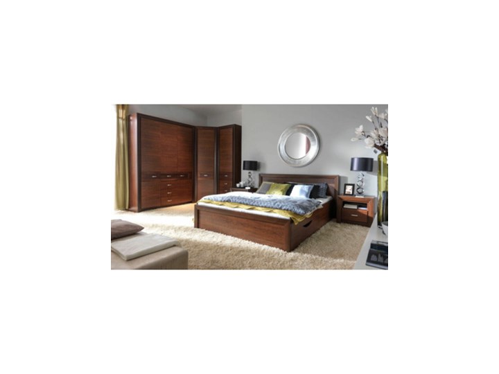 Salony Agata Łóżko PARIS 160 160x200 Drewno Łóżko drewniane Styl Klasyczny