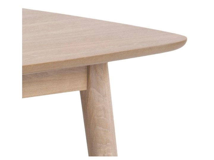 Stół z konstrukcją z drewna dębowego Actona Nagano, 150x80 cm Drewno Styl Skandynawski Długość 150 cm  Kolor Beżowy
