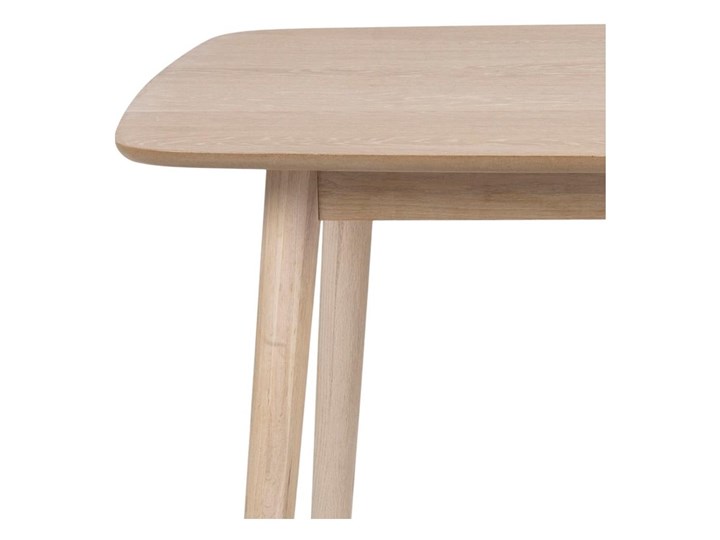 Stół z konstrukcją z drewna dębowego Actona Nagano, 150x80 cm Drewno Długość 150 cm  Styl Minimalistyczny