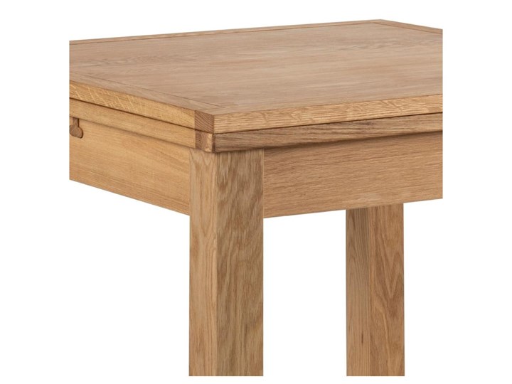 Rozkładany stół z konstrukcją z drewna dębowego Actona Jackson Drewno Kształt blatu Prostokątny