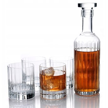 Zestaw karafka i szklanki do whisky Bach - Luigi Bormioli kod: LB 11424-02