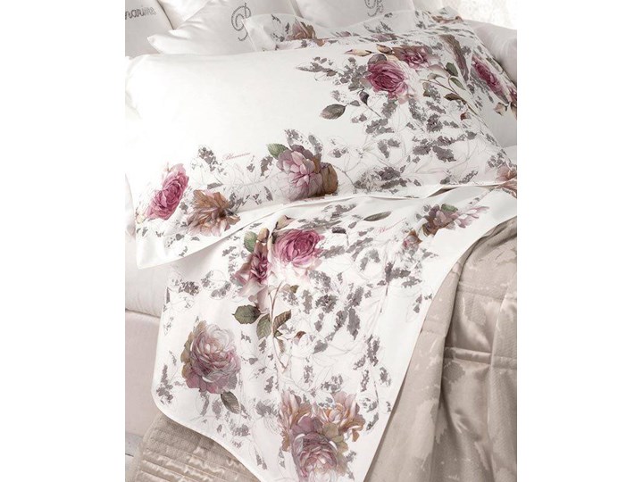 Komplet pościeli satynowej Blumarine Labuan Blusher 240x260 cm 50x80 cm 200x220 cm 180x200 cm 220x240 cm Satyna 155x200 cm Bawełna 200x250 cm 270x290 cm Wzór Kwiaty