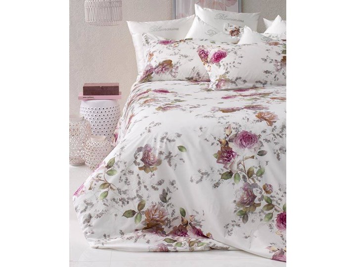 Komplet pościeli satynowej Blumarine Labuan Blusher 155x200 cm 240x260 cm 200x250 cm 200x220 cm 220x240 cm 180x200 cm 50x80 cm Satyna 270x290 cm Bawełna Wzór Kwiaty