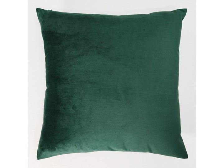 Poszewka dekoracyjna velvet butelkowa zieleń W-SX53001 40x40 cm Poliester Kategoria Poduszki i poszewki dekoracyjne