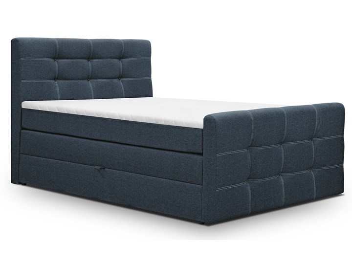 Łóżko do sypialni 160x200 w stylu kontynentalnym BLING Rozmiar materaca 160x200 cm Łóżko tapicerowane Łóżko kontynentalne Kategoria Łóżka do sypialni