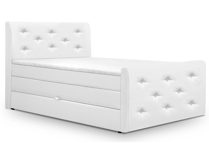 Łóżko do sypialni 160x200 w stylu kontynentalnym BLING Łóżko tapicerowane Łóżko kontynentalne Rozmiar materaca 160x200 cm