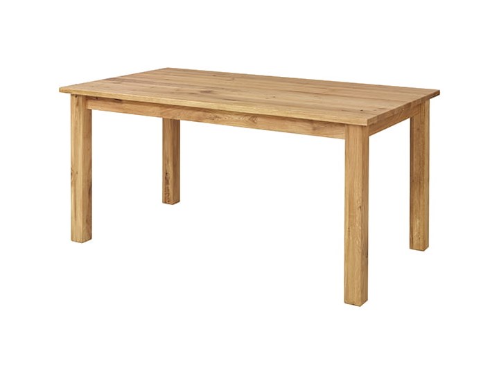 Stół dębowy Natur 180 + 2x40cm Soolido Meble Szerokość 90 cm Szerokość 80 cm Drewno Pomieszczenie Stoły do jadalni Długość 180 cm Styl Nowoczesny