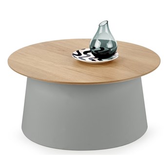 Designerski stolik na podstawie z tworzywa sztucznego Azzura