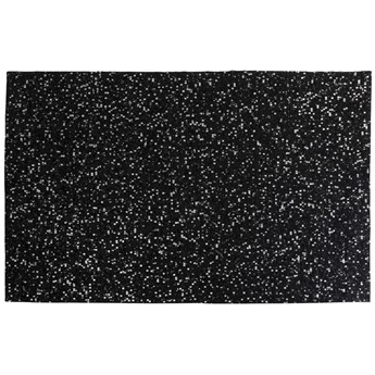 Dywan bawełniany czarny 240x170 cm