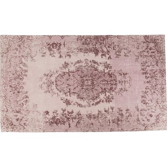 Dywan bawełniany różowy 300x200 cm