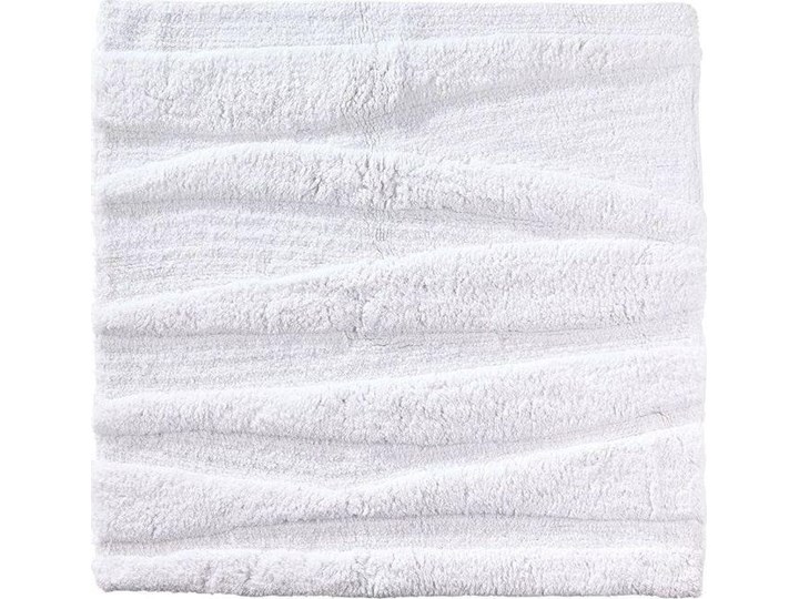 Dywanik łazienkowy Flow 65x65 cm biały