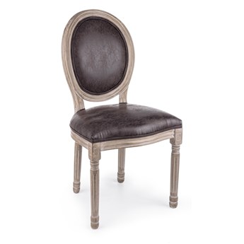 Krzesło Mathilde 48x96 cm czarne