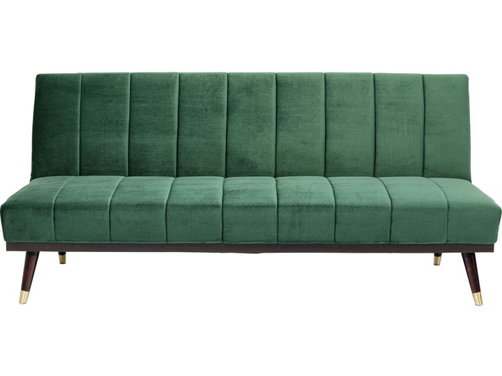 Sofa rozkładana Whisky 181 cm zielona Stała konstrukcja Kategoria Sofy i kanapy