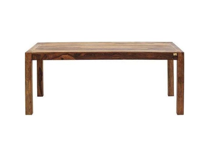 Stół Authentico 180x90 cm brązowy Drewno Rozkładanie