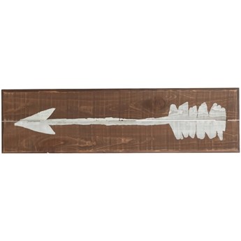 Dekoracja ścienna Arrow #1 60x17 cm drewniana