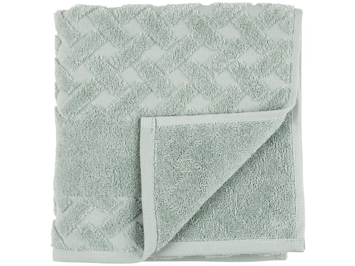 Ręcznik łazienkowy bawełniany zielony 50x100 cm