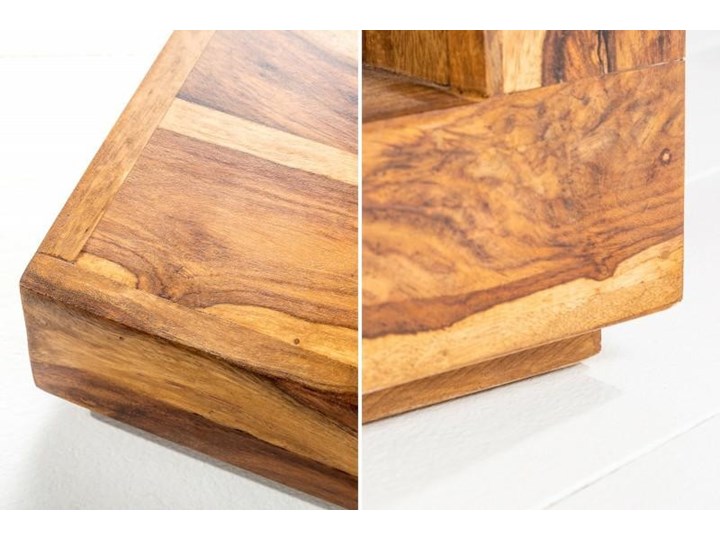 Stolik Giant S Wysokość 45 cm Styl Kolonialny Wysokość 40 cm Drewno Rozmiar blatu 45x45 cm
