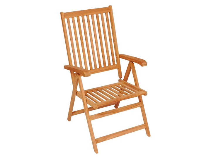vidaXL Krzesła ogrodowe, 4 szt., czerwone poduszki, drewno tekowe Krzesło składane Tworzywo sztuczne Krzesło z podłokietnikami Kolor Czerwony