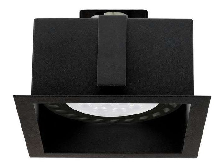 Wpust LAMPA sufitowa MOD 9417 Nowodvorski podtynkowa OPRAWA kwadratowa do zabudowy czarna Oprawa stropowa Oprawa dekoracyjna Kwadratowe Oprawa wpuszczana Kolor Czarny