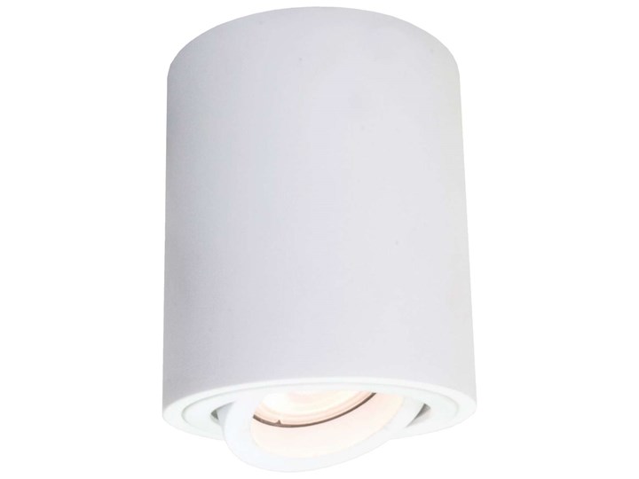 LAMPA sufitowa TULON LP-5441/1SM WH Light prestige metalowa OPRAWA tuba regulowany downlight biała Oprawa stropowa Okrągłe Kolor Biały Oprawa led Kategoria Oprawy oświetleniowe