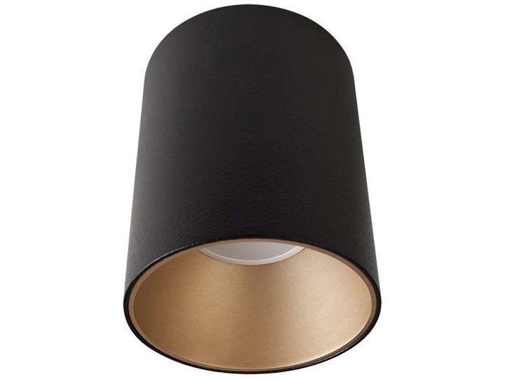 LAMPA sufitowa EYE TONE 8931 Nowodvorski metalowa OPRAWA tuba downlight czarna złota Oprawa stropowa Oprawa led Okrągłe Kolor Czarny