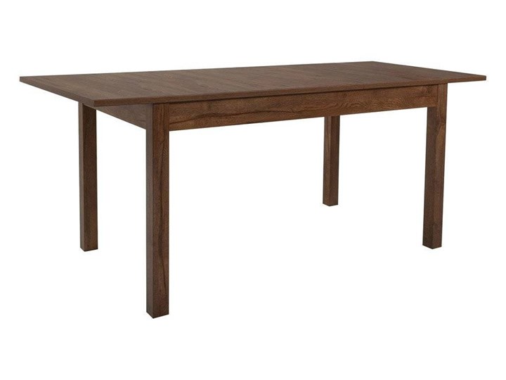 Stół Patras brązowy Szerokość 80 cm Drewno Wysokość 77 cm Płyta MDF Rozkładanie Rozkładane