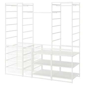 IKEA JONAXEL Kombinacja szafy, biały, 173x51x173 cm
