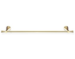 Wieszak na ręczniki reling w złocie 60 cm pojedynczy FONTANA A5-7104