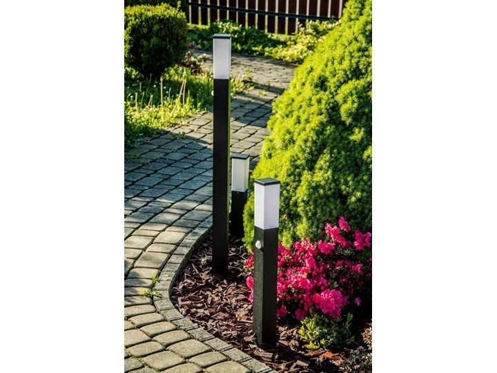 Słupek ogrodowy TULIS 60 PIR z czujnikiem ruchu, E27 czarny IP44 Garden Line EDO777388 EDO Kategoria Lampy ogrodowe