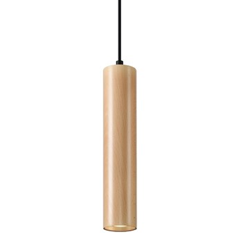 Lampa wisząca Ø6x100 cm drewniana