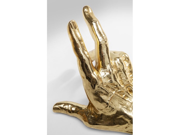 Podpórki na książki Fingers 16x21 cm złote Kolor Złoty