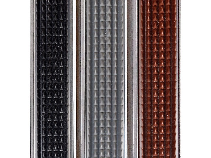 Clean Rubber - wycieraczka aluminiowa 12 mm czarny Kategoria Wycieraczki