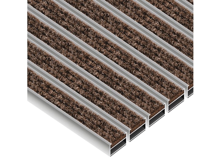 Clean Ryps 40 x 60 cm - wycieraczka systemowa Kolor Czarny Kategoria Wycieraczki