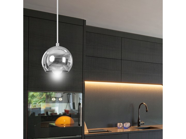 BALL 1 CHROME 404/1 chromowana kula wisząca super efekt Metal Lampa kula Kategoria Lampy wiszące Lampa z kloszem Styl Nowoczesny