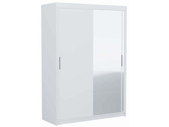 Szafa przesuwna Susan 150 biała - Meb24.pl Drewno Wysokość 216 cm Płyta laminowana Płyta MDF Pomieszczenie Garderoba Głębokość 61 cm Szerokość 150 cm Pomieszczenie Przedpokój