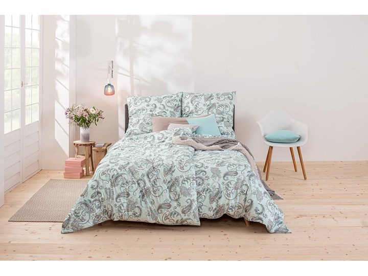 Komplet pościeli Jersey Estella Casper Mint 135x200 cm Bawełna 200x220 cm 155x200 cm Kategoria Komplety pościeli