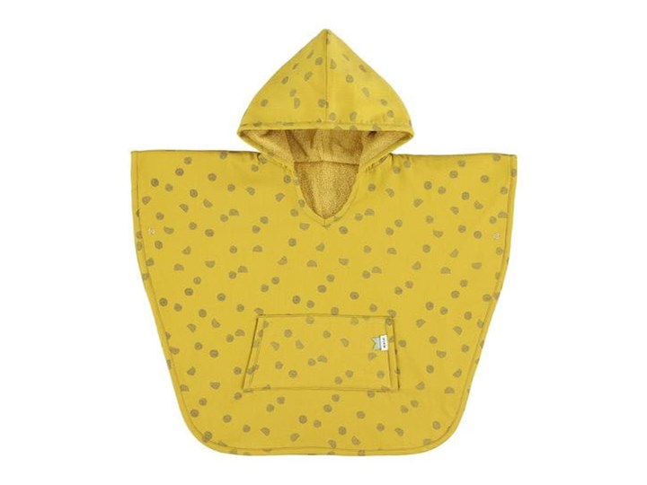Ponczo Sunny Spots, 64x47 cm, Trixie Baby Bawełna Frotte Kategoria Ręczniki Kolor Żółty