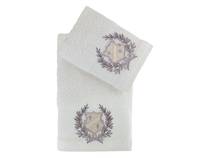 Bilge Ręcznik bawełniany frotte DAVIS/3414/cream 50x90+70x140 kpl. 50x90 cm Komplet ręczników Bawełna Ręcznik kąpielowy 70x140 cm Kategoria Ręczniki