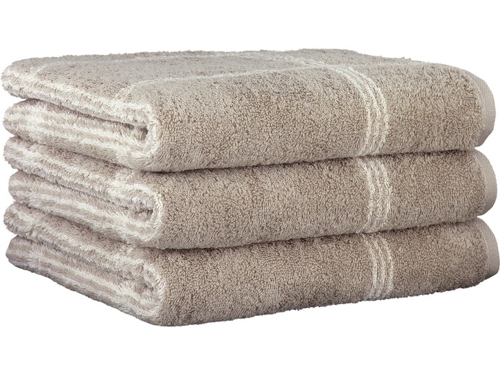 Ręcznik bawełniany 50x100 Two-Tone krata piaskowy, Cawö Bawełna 50x100 cm Kategoria Ręczniki