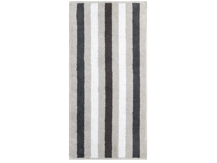 Ręcznik bawełniany 50x100 Heritage Stripes platynowy, Cawö Bawełna 50x100 cm Kategoria Ręczniki