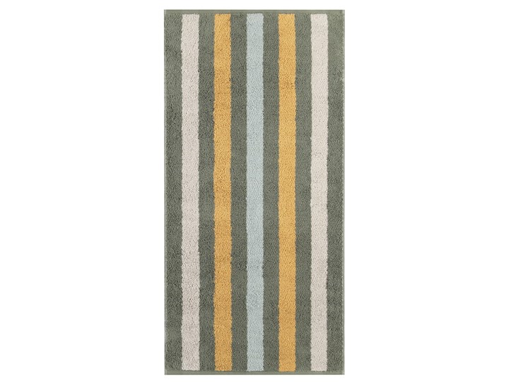 Ręcznik bawełniany 80x150 Heritage Stripes ciemnozielony, Cawö Bawełna 80x150 cm Kategoria Ręczniki