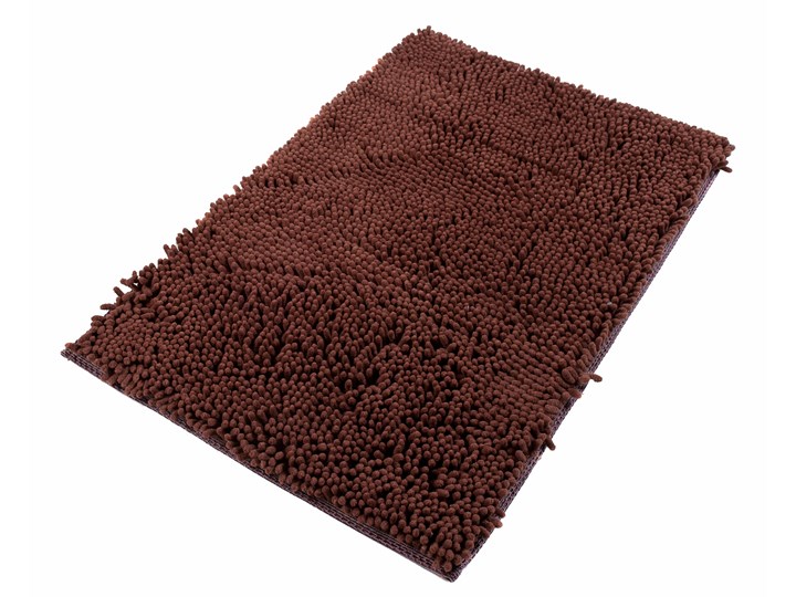 Dywanik Łazienkowy Mikrofibra Brązowy CHENILLE 62451 70 x 150 cm 70x150 cm Kategoria Dywaniki łazienkowe