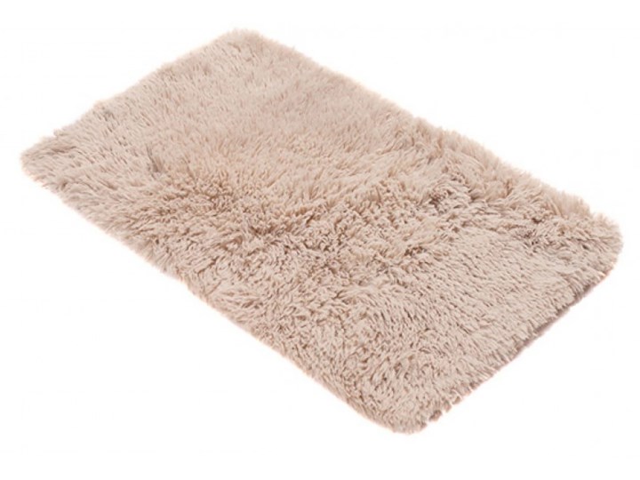 Dywanik Łazienkowy Poliester Brązowy Silk 62468 Kategoria Dywaniki łazienkowe 60x100 cm 70x150 cm Kolor Beżowy