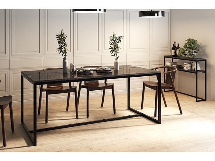 Stół Classic Large z marmurem/granitem