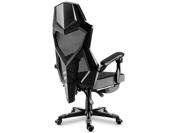 Fotel Gamingowy HUZARO COMBAT 3.0 Grey Tworzywo sztuczne Tkanina Kategoria Krzesła kuchenne Metal Typ Gamingowe