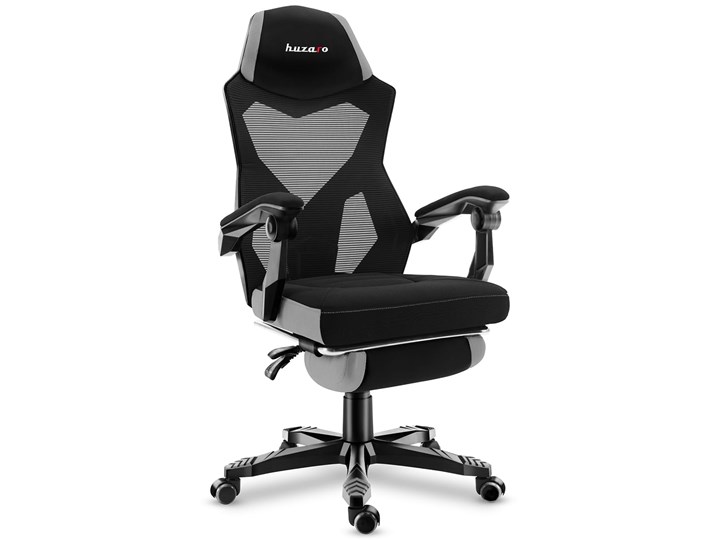 Fotel Gamingowy HUZARO COMBAT 3.0 Grey Metal Tworzywo sztuczne Tkanina Kategoria Krzesła kuchenne Kolor Szary