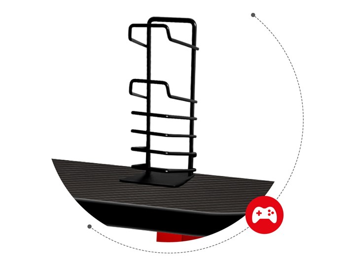 Biurko Gamingowe Huzaro Hero 5.0 Black Aluminium Szerokość 120 cm Pomieszczenie Pokój nastolatka Stal Biurko z nadstawką Głębokość 60 cm Kolor Czarny