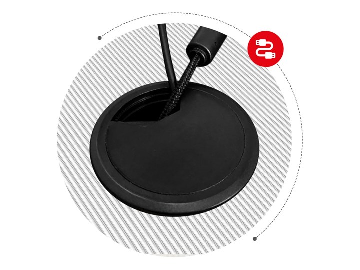 Biurko Gamingowe Huzaro Hero 2.5 White Głębokość 60 cm Szerokość 120 cm Stal Aluminium Kolor Biały